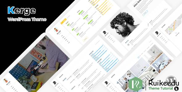 Kerge v2.1.1 - Resume / CV / vCard / Portfolio