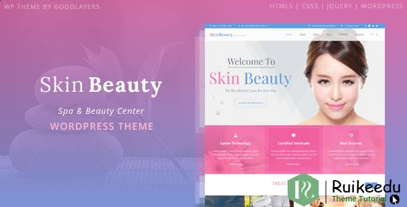 Skin Beauty - 美容| 温泉| 沙龙WordPress主题
