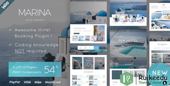 Marina v1.0 - Hotel&Resort WordPress主题