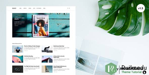Magsy - 模块化杂志和博客主题