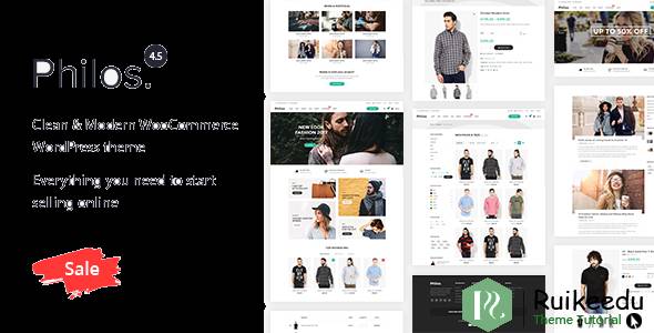 Philos v4.4 - 响应WooCommerce WordPress主题