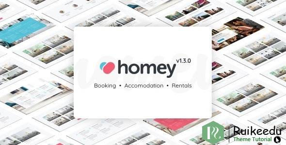 Homey - 预订和租用WordPress主题