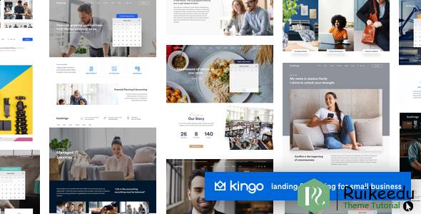 Kingo - 小企业预订WordPress主题
