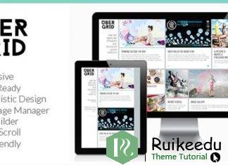 Ubergrid - 响应式网格WordPress主题