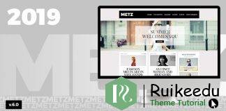 Metz - 一个老式的编辑杂志主题