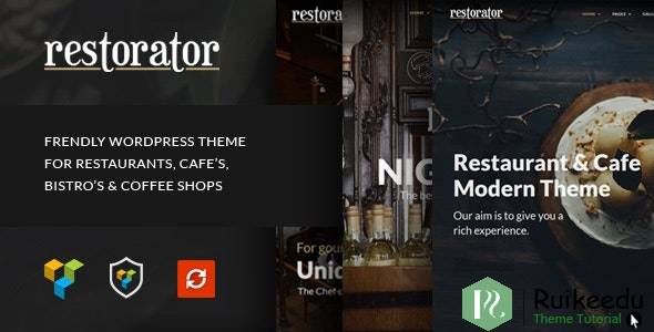 Restorator - 餐厅和咖啡厅WordPress主题