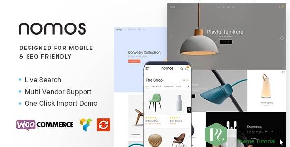 Nomos - 专为移动和SEO友好设计的现代AJAX商店