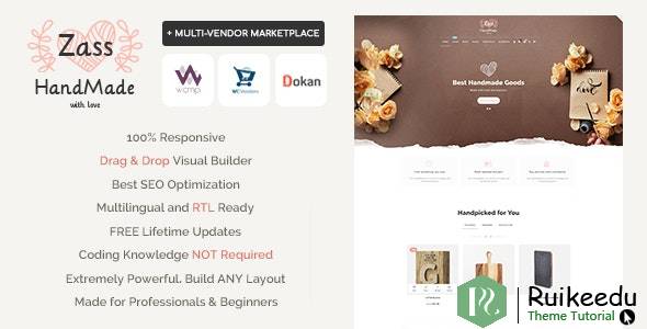 Zass - 手工艺术家和工匠的WooCommerce主题