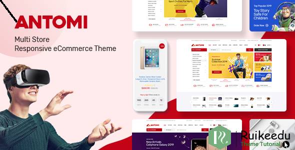 Antomi v1.0 - WooCommerce WordPress的多用途主题