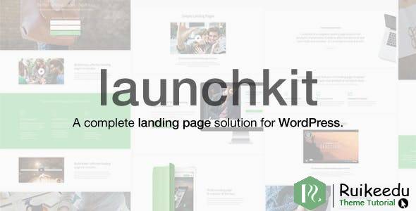 Launchkit - 登陆页面和营销WordPress主题