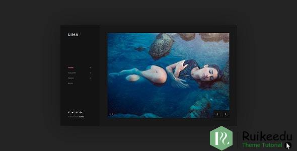 Lima - Elementor的夜间模式WordPress主题