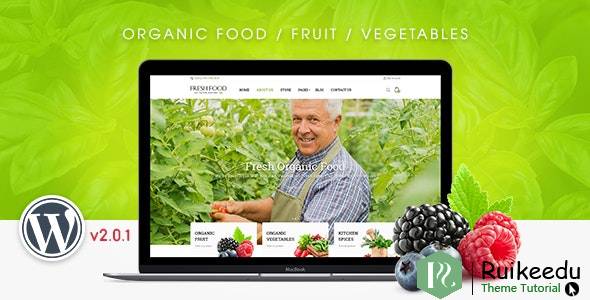 FreshFood - 多商店响应WordPress主题