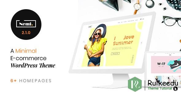 Nemi- 多商店响应WordPress主题