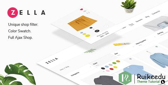 Zella - WooCommerce AJAX WordPress主题 - RTL支持