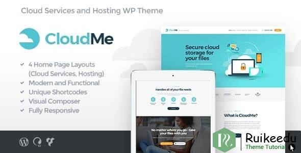 CloudMe -云存储和文件共享服务WordPress主题