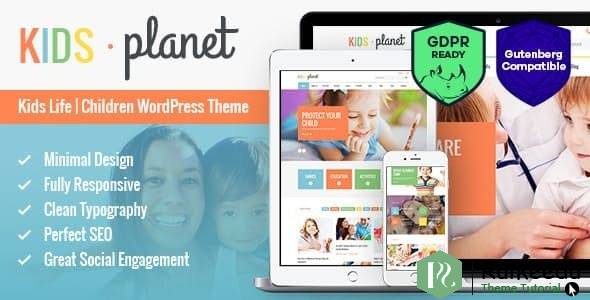 Kids Planet 多用途儿童WordPress主题