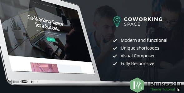 Coworking -开放式办公室和创意空间WordPress主题