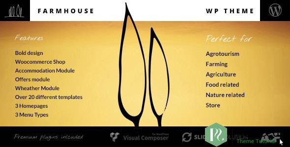 farmhouse -农业旅游,农业和农业主题