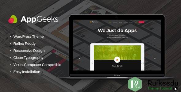 AppGeeks -Web Studio和Creative Agency WordPress主题