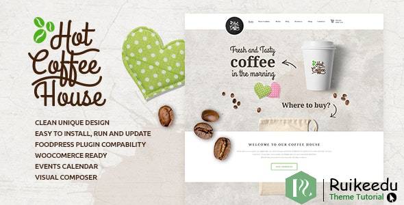 Hot Coffee 咖啡馆/餐厅/酒吧WordPress主题