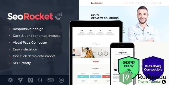 Seo Rocket-广告和营销WordPress主题