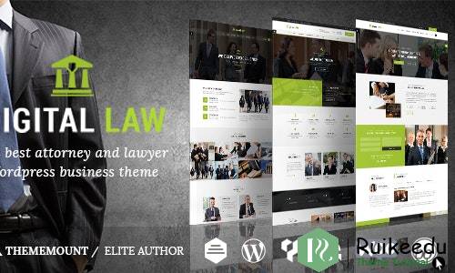 Digital Law -律师和法律顾问WordPress主题