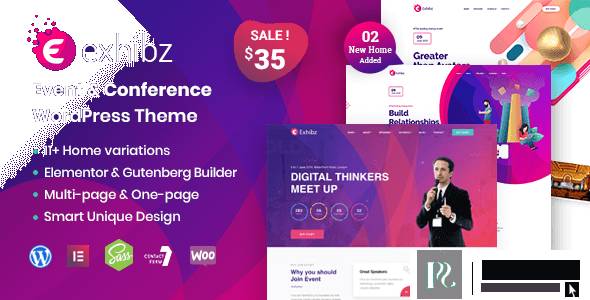 Exhibz-活动会议WordPress主题