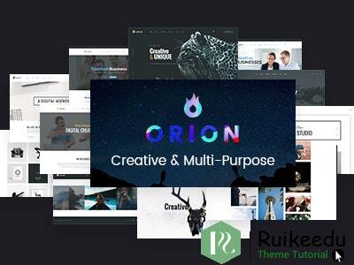 Orion-创意多用途WordPress主题