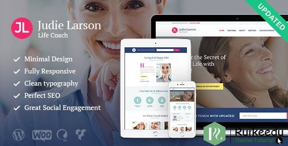 Life Coach and Psychologist Personal -WordPress主题