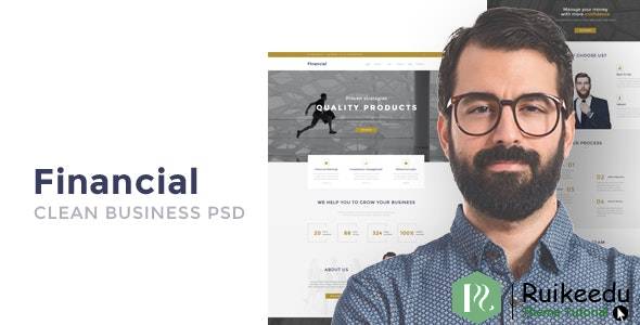 Financial 清洁商业WordPress主题