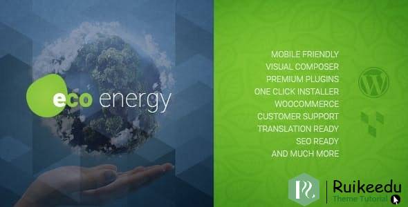 ECO Energy v1.9.1-生态与替代电力公司WordPress主题