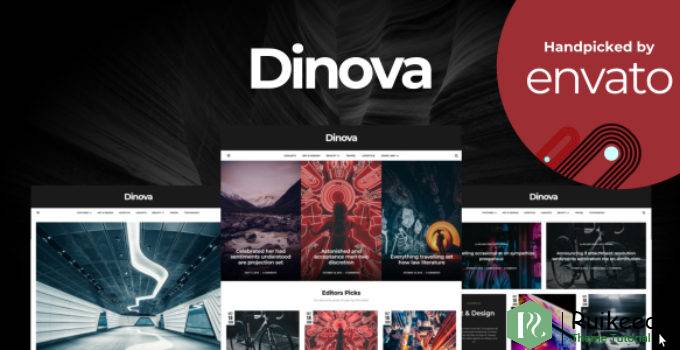 Dinova -另类杂志Gutenberg主题