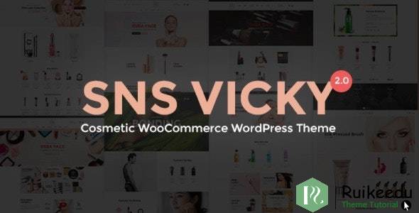 SNS Vicky-Cosmetic WooCommerce WordPress主题