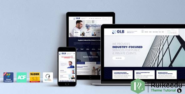 Glb-响应式多用途WordPress主题