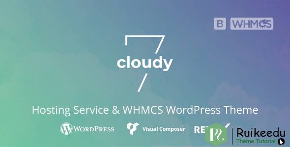 Cloudy 7-托管服务和WHMCS WordPress主题