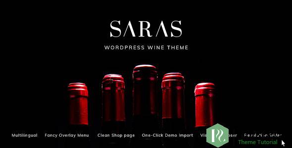Saras-葡萄酒WordPress主题
